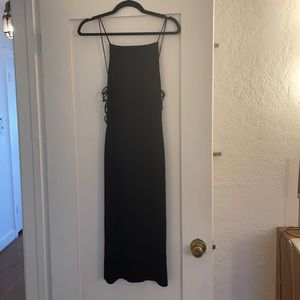 Alice + Olivia Black MIDI Dress